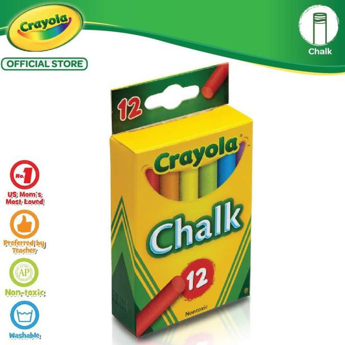 

Promo Crayola Chalk - 12 Color