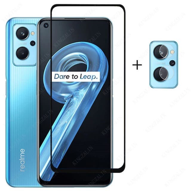 REALME 9i 9 4G / REALME 9 PRO / REALME 9 PRO PLUS TEMPERED GLASS 2IN1 FULL LAYAR &amp; KAMERA