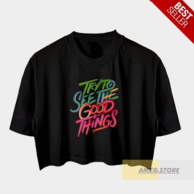BIG KAOS CROP TEE OVERSIZE KAOS CROP TOP WANITA COTTON COMBED