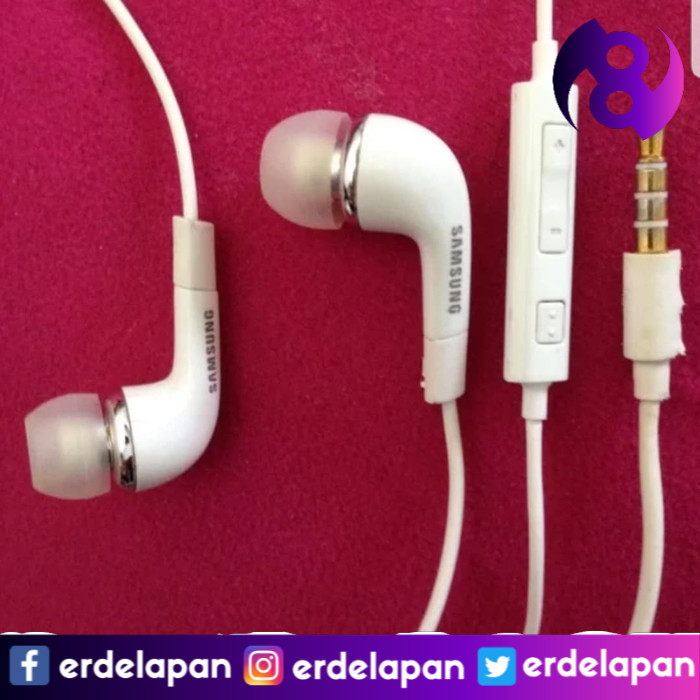 Headset Samsung A5 A7 A3 Handsfree Samsung A5 A7 A3 ORIGINAL SECOND