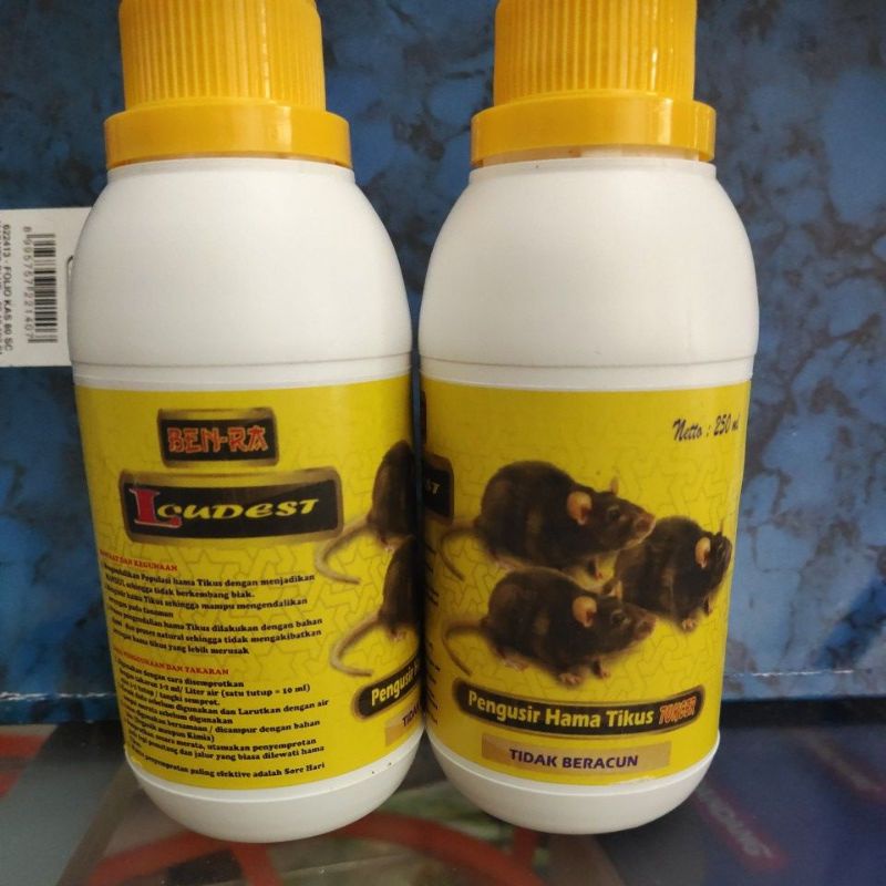 loudest/laoudest/ludes pengusir hama tikus 250ml