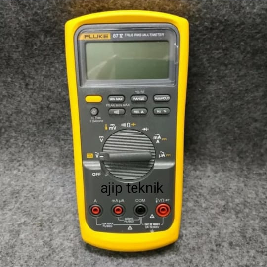 FLUKE 87 V DIGITAL MULTIMETER TRUE RMS WITH TEMPERATURE ASLI