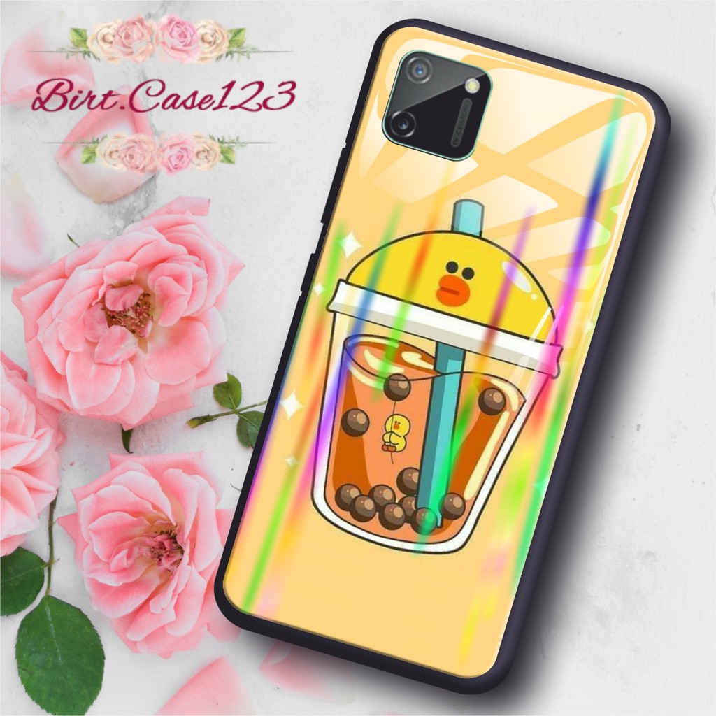 BC Case casing silikon Gambar BUBBLE back case glass aurora oppo samsung vivo xiaomi realme iphone