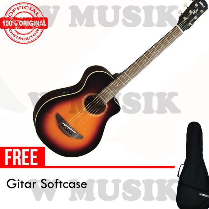 Yamaha Gitar (3/4) Apx T2/ Apxt2 - Ovs + Softcase