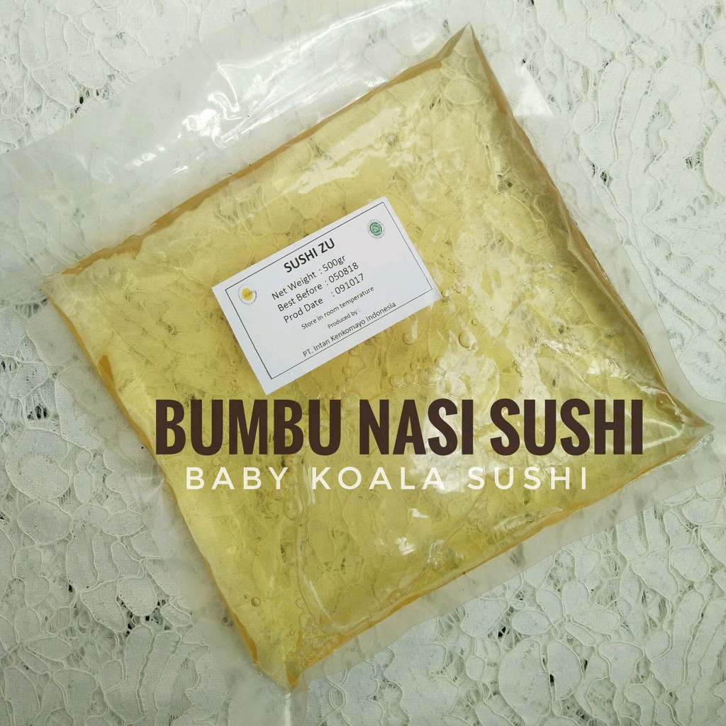 SUSHI VINEGAR Cuka Nasi Sushi 500 g Halal │ Bumbu Seasoning Sushi