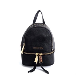 black michael kors mini backpack