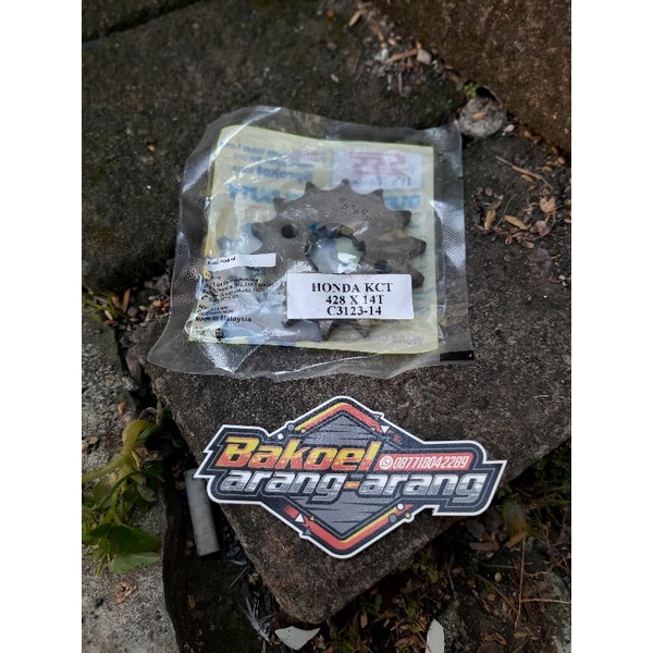 gear depan sss 428 14t gl mp tiger