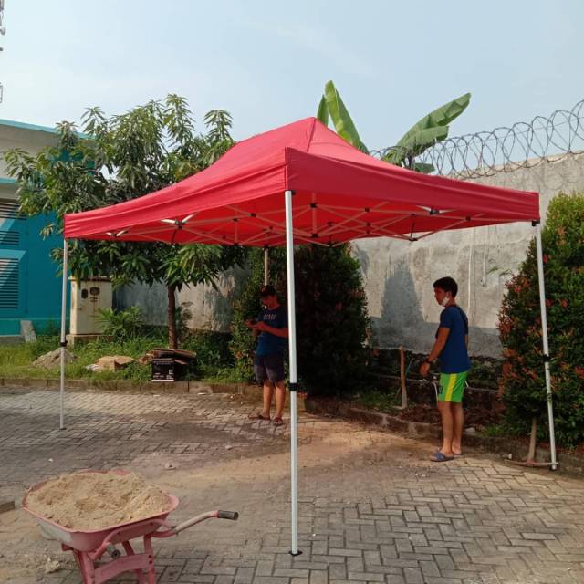 Jual Tenda Lipat Cahaya Matic Premium Uk X Ketebalan Besi Rangka