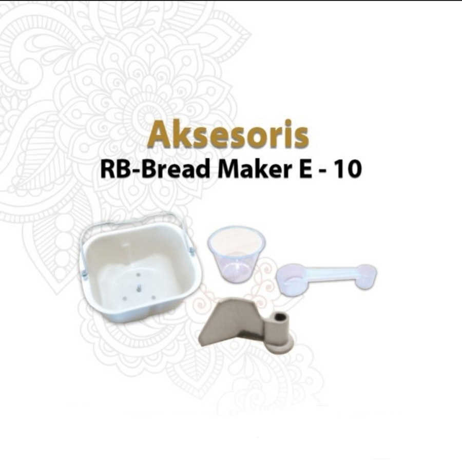 RB Bread Maker E10/RB350 Stainless | Mesin Pembuat Roti Otomatis