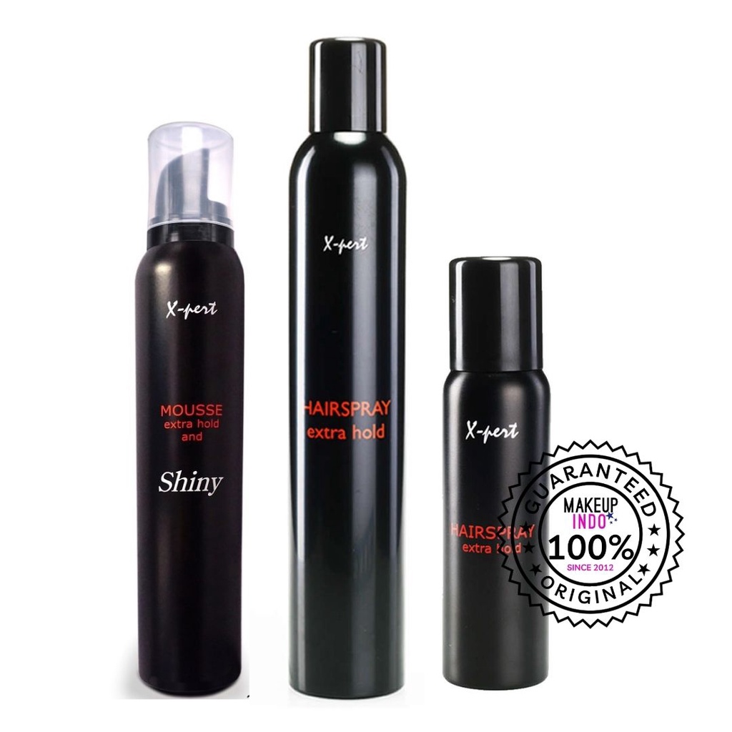 X-PERT HAIR SPRAY EXTRA HOLD / MOUSE EXTRA HOLD &amp; SHINY/HAIR TONIC