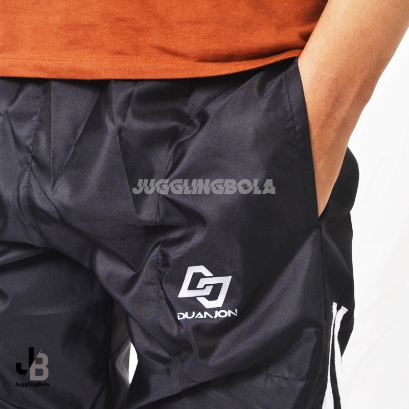 Celana Pendek Parasut 3/4 Tali Serut Selutut Bawahan Olahraga Regius by Duanjon untuk Pria Wanita Unisex Murah