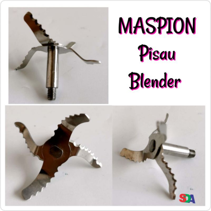 Mounting Blender Maspion Pisau