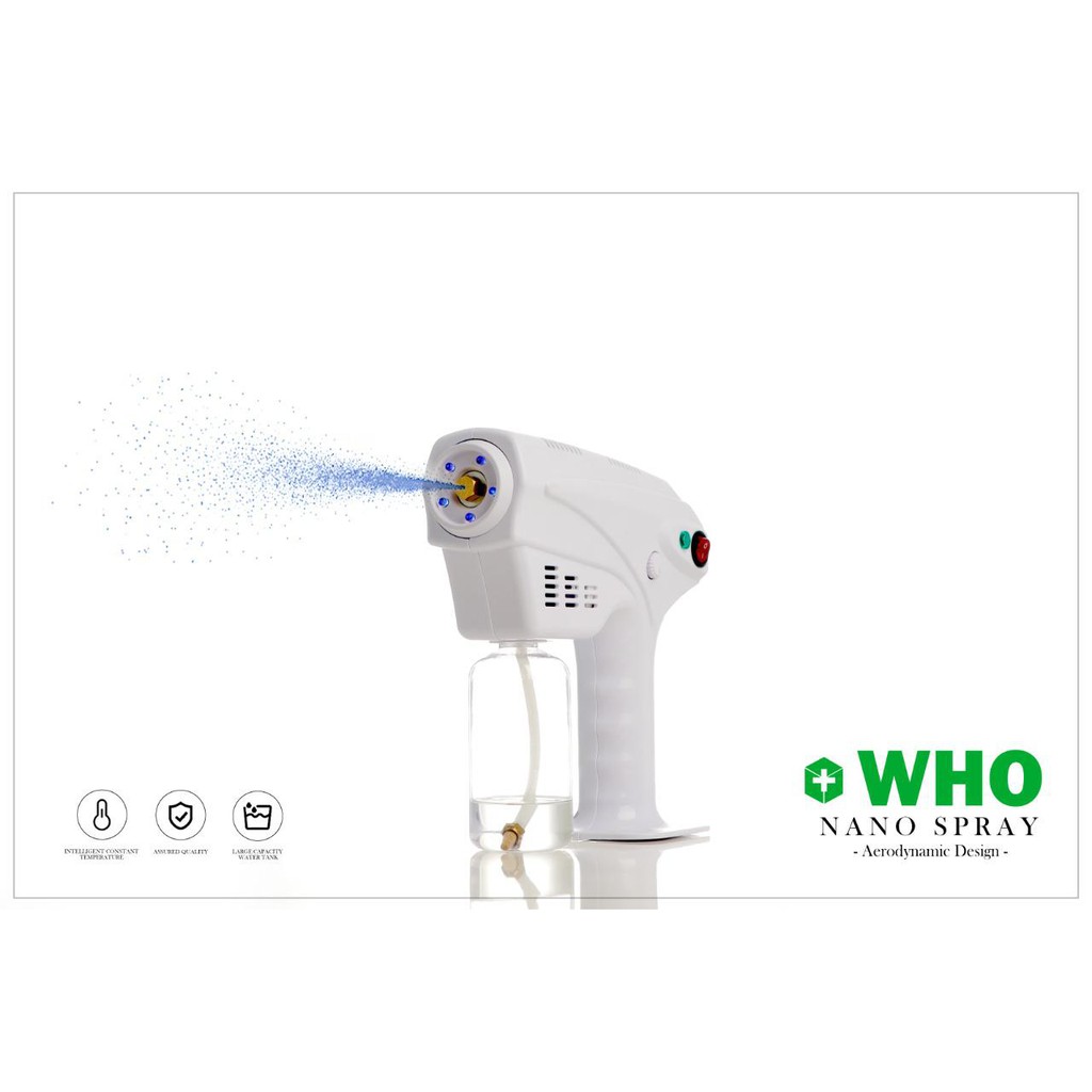 BABEE -E  SPRAY GUN WHO NANO SPRAY DISINFECTANT PORTABLFREE DIVERSEY FOGGING EASY TO USE