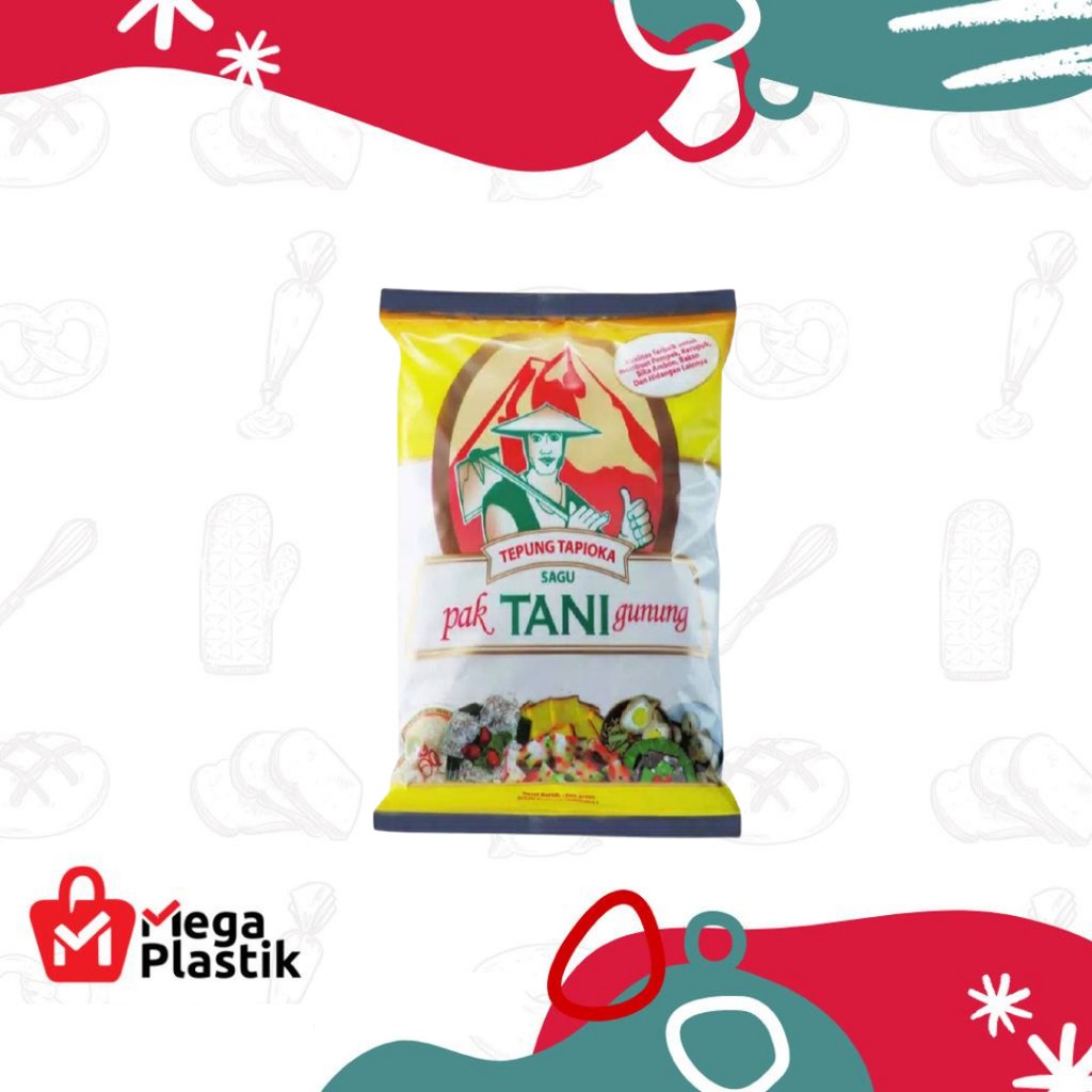 

Tepung Tapioka Cap Tani Gunung Kemasan 500gr