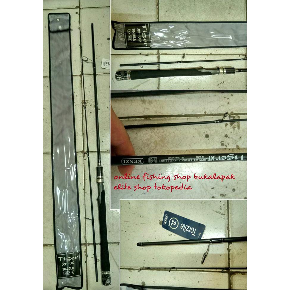 Joran Spinning Kenzi Tiger Xt 180 10-20Lb "Harga Promo"