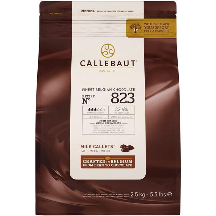 

PROMO - CALLEBAUT MILK CHOCOLATE NO823 1KG