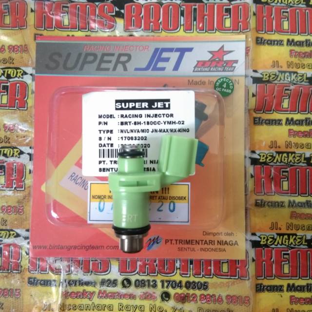 Jual Injektor Brt Nmax Aerox Mio J Nvl Nva Hole Cc Hole Cc Shopee Indonesia