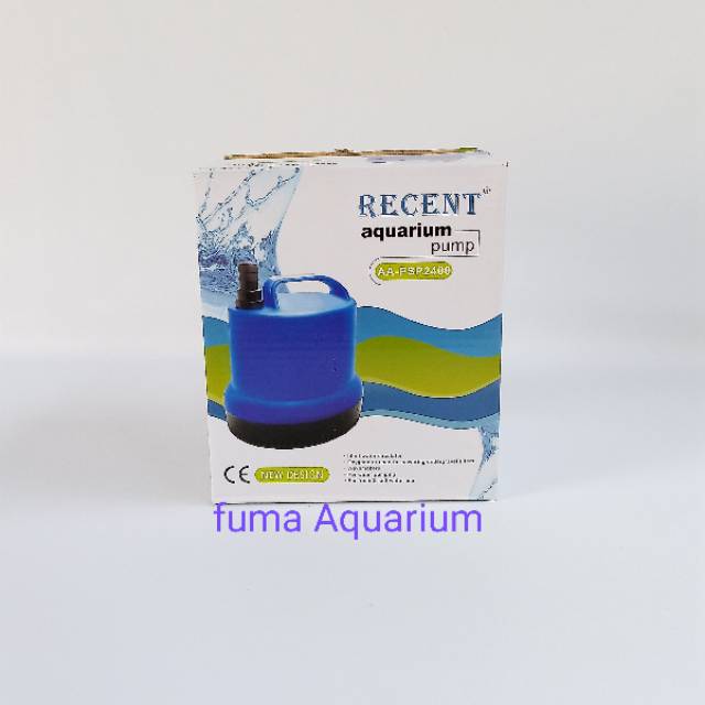 Pompa Celup RECENT AA PSP2400 Filter Aquarium Kolam Hidroponik Submersible Pump Power Head