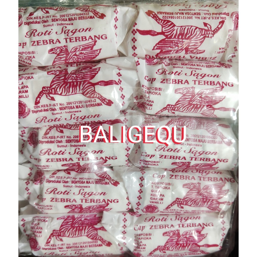 

Roti Sagon cap Zebra Terbang