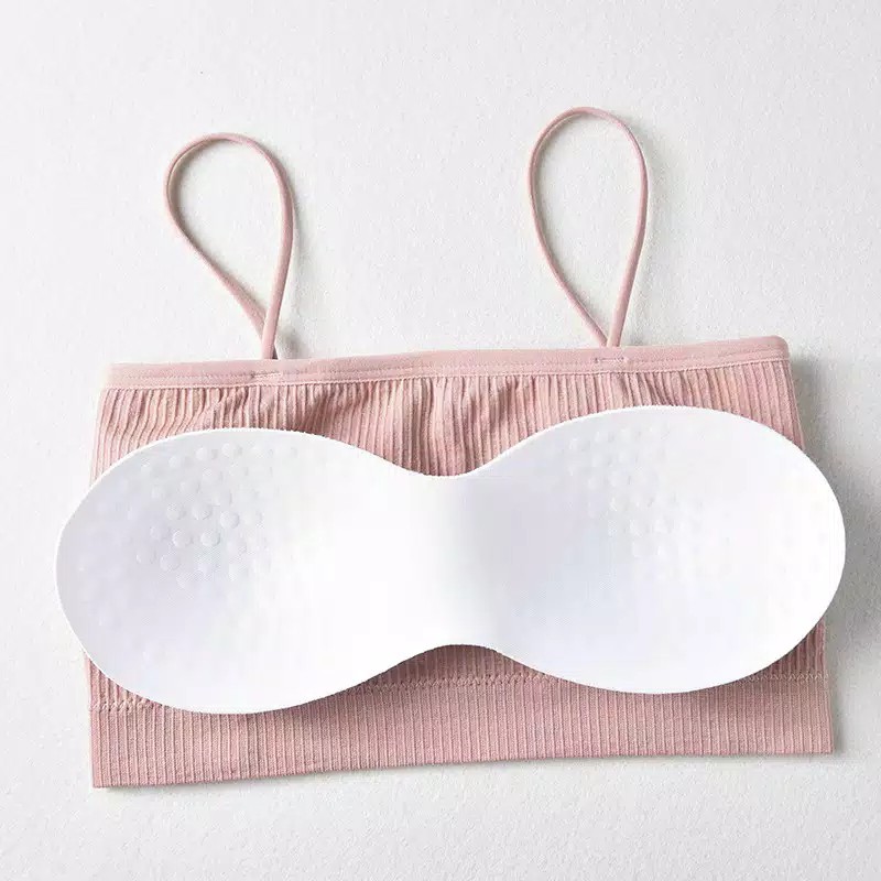 CENGLI【COD】Bra Fashion Wanita Tanpa Kawat Bahan Halus Bra Simple Import Bra Nurah Batam | BH05-7