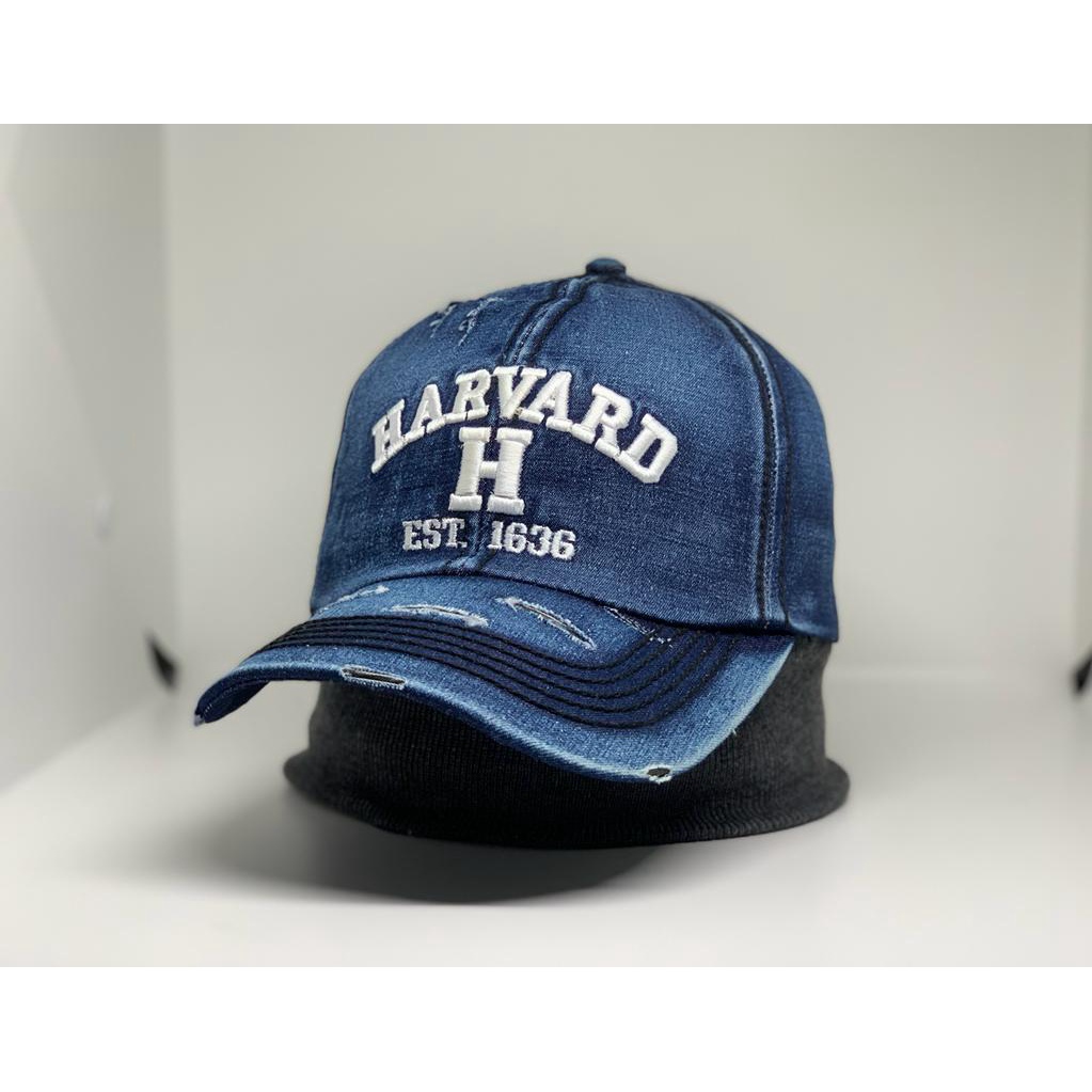 Topi HARVARD EST 1636 Levis  Topi Distro Pria Keren Simpel Kekinian 2022 Topi Baseball NY New York B