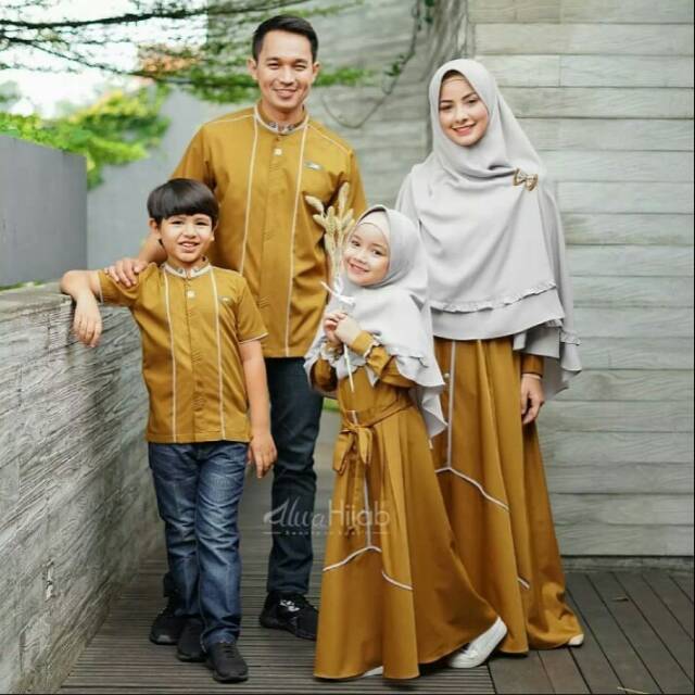 GAMIS COUPLE KELUARGA TERMURAH|GAMIS COUPLE SARIMBIT
