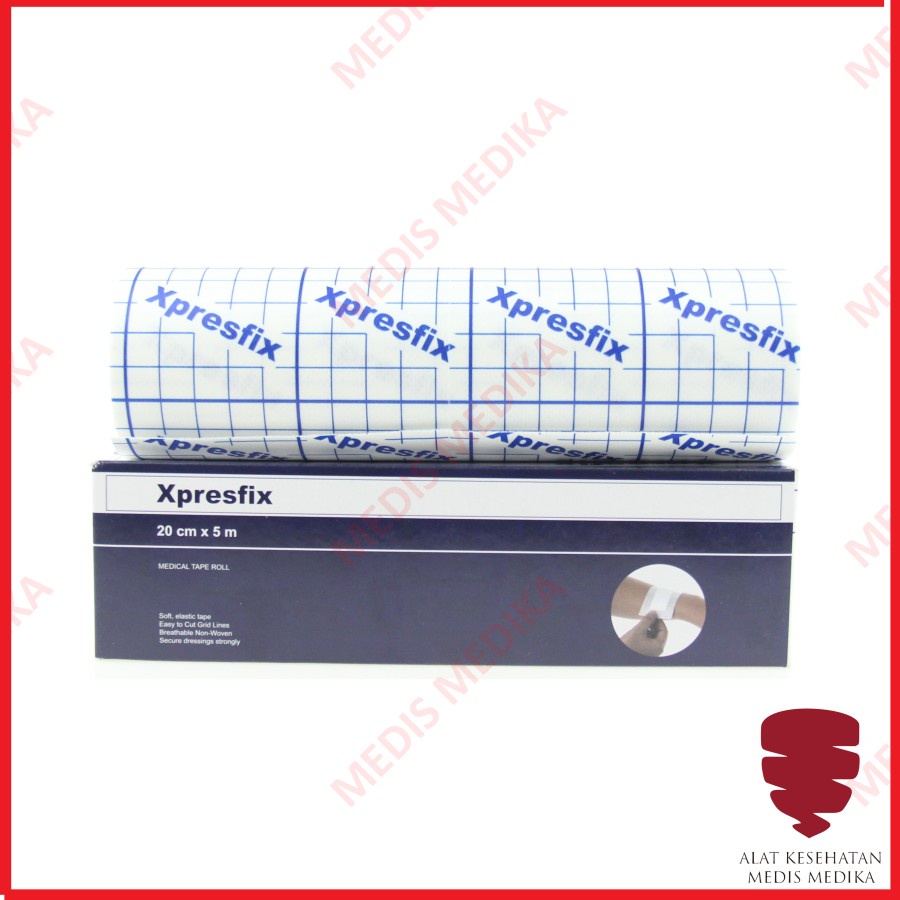 Plester Ultrafix Xpresfix Perban Penutup Luka Non Woven Roll Alat P3K