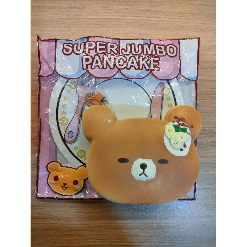PuniMaru Super Jumbo Pancake banana flavour (second/preloved squishy)