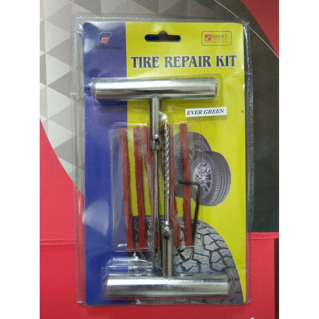 Jual Alat Tambal Ban Tubles Gagang Besi Stainless Steel - Tire Repair