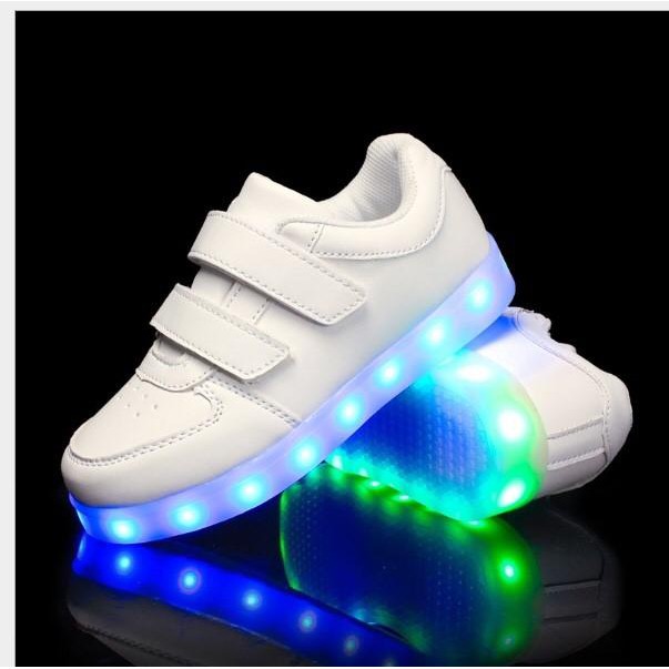 Sepatu Anak Led + Charging | sepatu casual usb charging