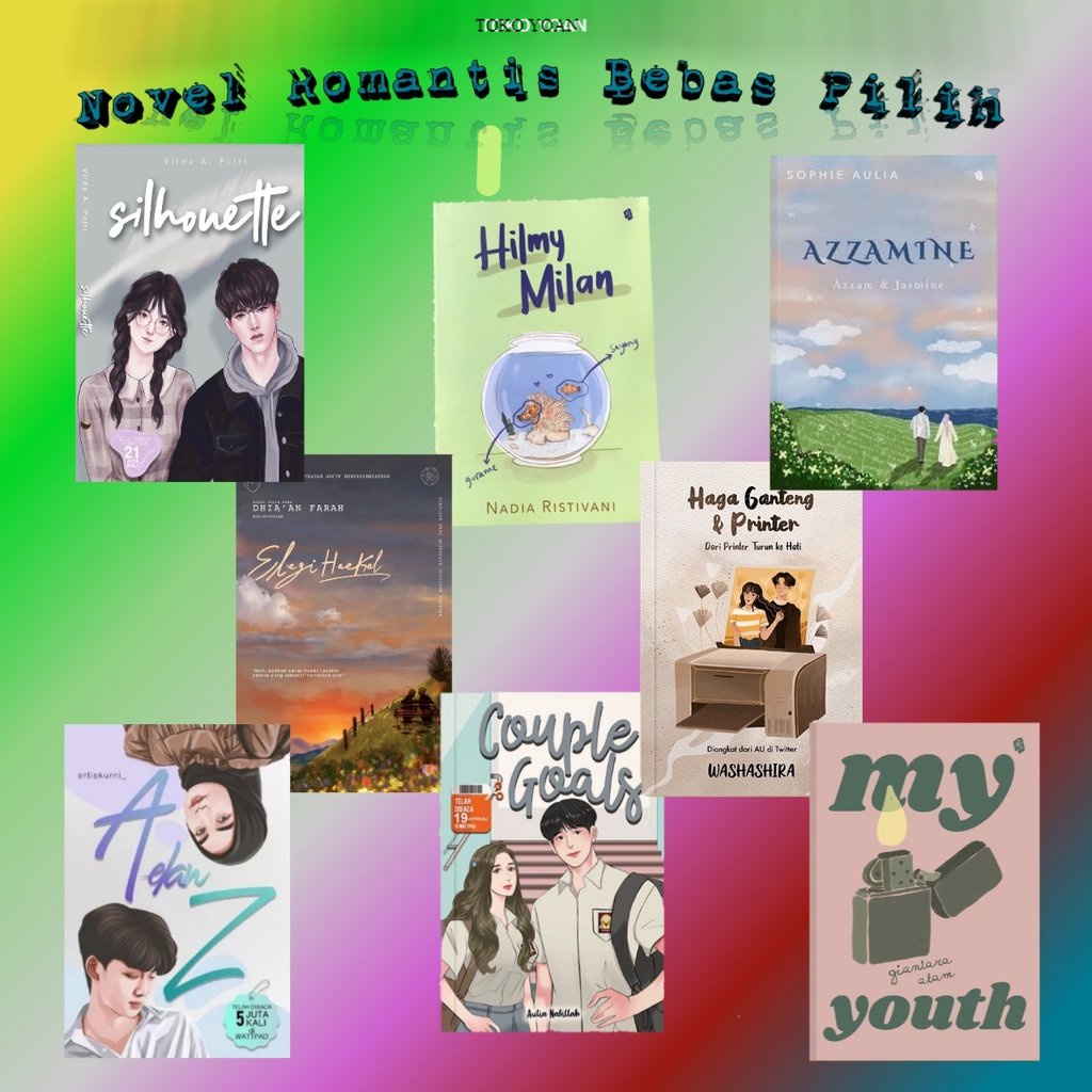 Jual Novel Romantis Wattpad Buku Novel Dll Toko Ruang Remaja