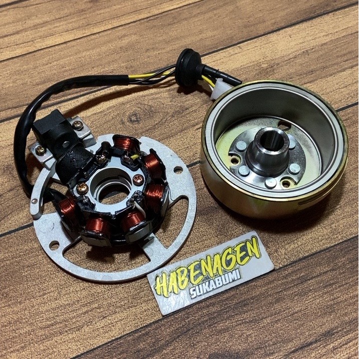 Magnet Mahnet Kimcil Racing Kymco Modifikasi Yamaha RX King YT Satria Fizr Champ Cool TS125 KE125 Ma