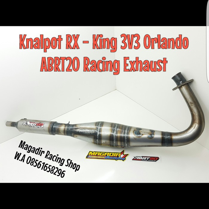 Knalpot ABRT20 RX King 3V3 Orlando Kompetisi 100% Original ABRT Promo PART1433