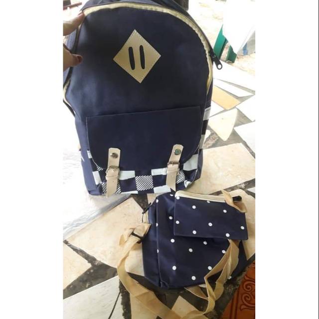 Tas sekolah beranak untuk anak sd smp