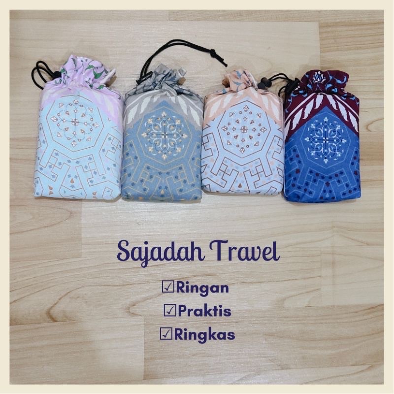 Sajadah Traveling Jumbo Oleh oleh Haji Umroh Souvenir Pengajian Hajatan Alas Sholat Sajadah Travel Pouch