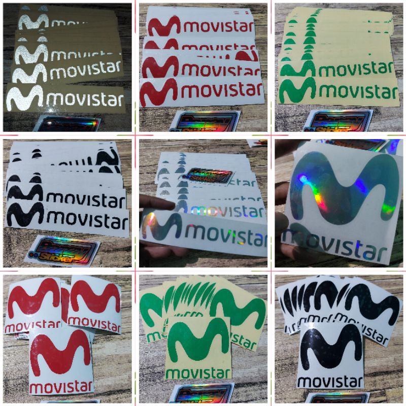 STICKER MOVISTAR CUTTING