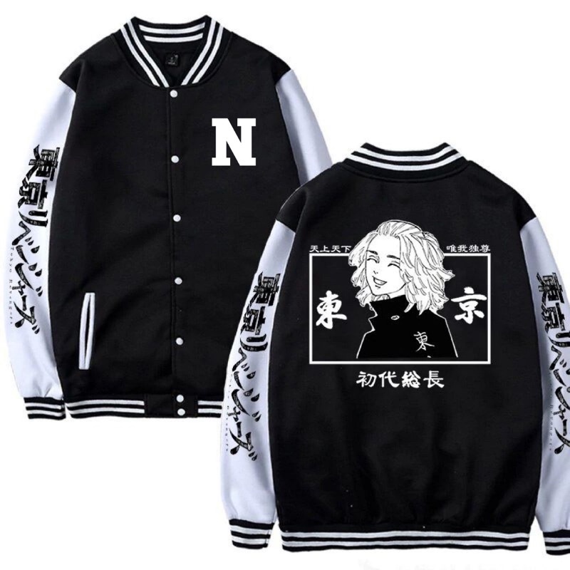 Varsity Jacket Jaket Kekinian Jaket Anime Jepang Tokyo Revengers