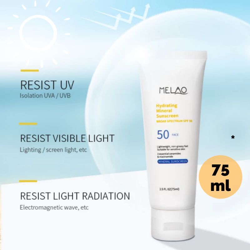 [Memutihkan Kulit] Sunscreen UV Shield SPF 50 PA++++ Whitening 75ml