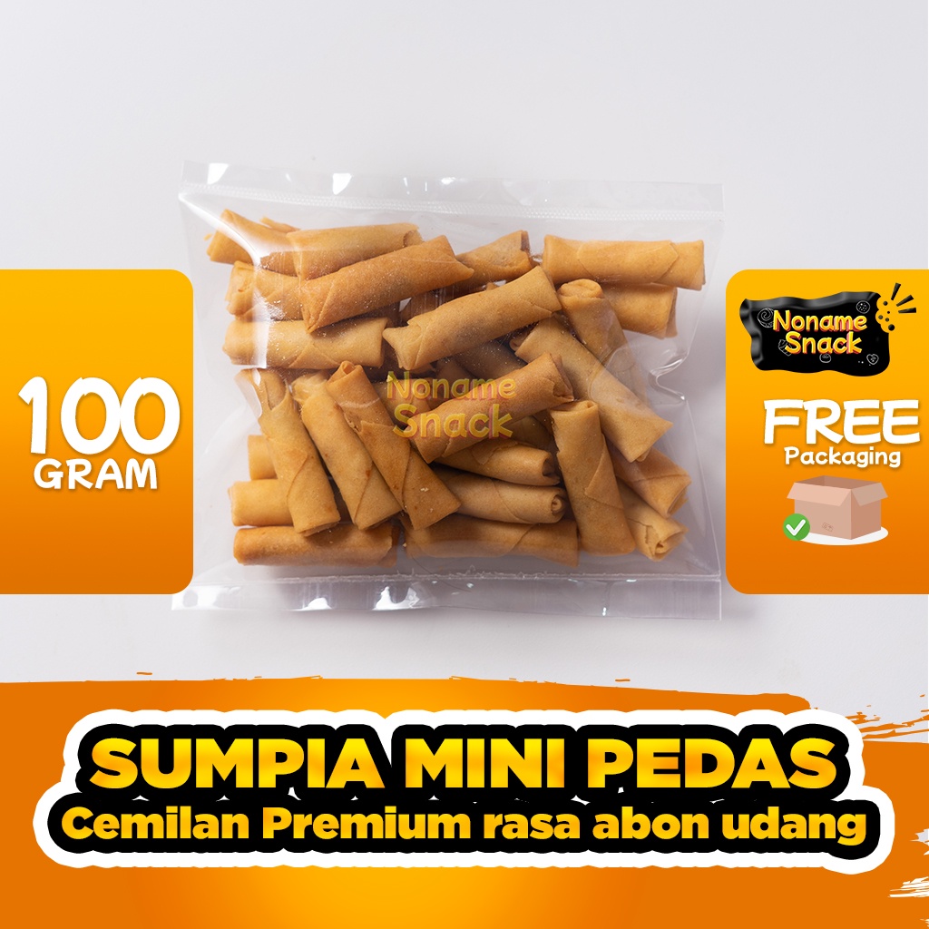 NoName Snack - Sumpia Mini Pedas Cemilan Grosir 100Gr