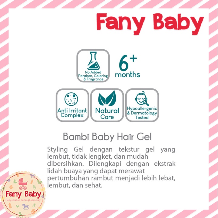 BAMBI BABY HAIR GEL 50ML