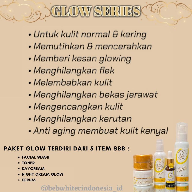 BEBWHITE C SKINCARE PAKET GLOW PAKET ACNE ORIGINAL BBC BPOM-1