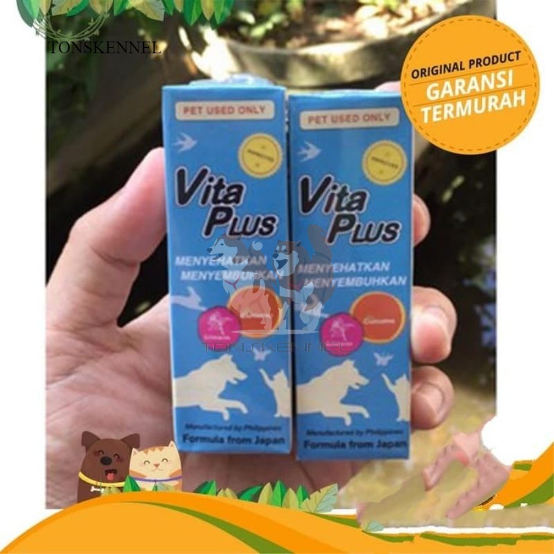 VITAPLUS vita plus vitamin kucing anjing kesayangan