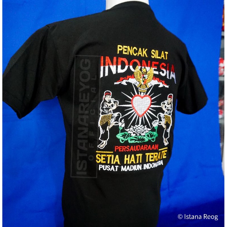 KAOS PSHT BORDIR 004 / JEMPER PSHT / SETIA HATI TERATE / SAKRAL WARGA PSHT / KAOS WARGA PSHT / KAOS JEMPER SETUA HATI / KAOS TERATE