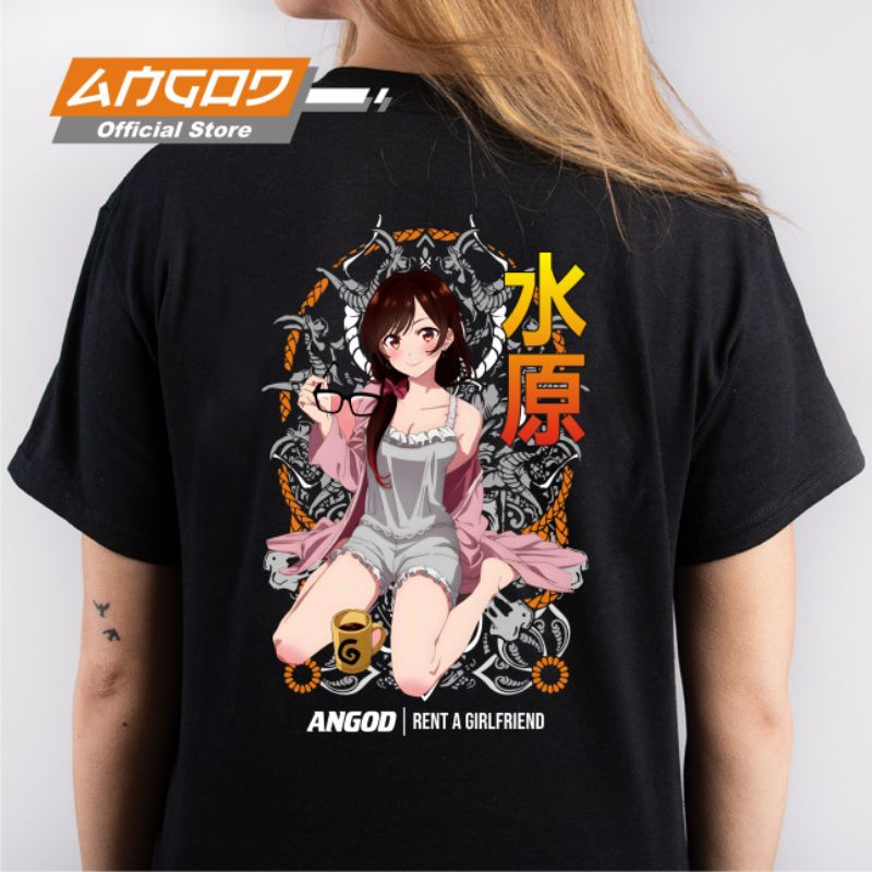 KAOS CHIZURU MIZUHARA / RENT A GIRLFRIEND / T-SHIRT ANIME KANOJO OKARISHIMASU PACAR SEWAAN - ANGOD O