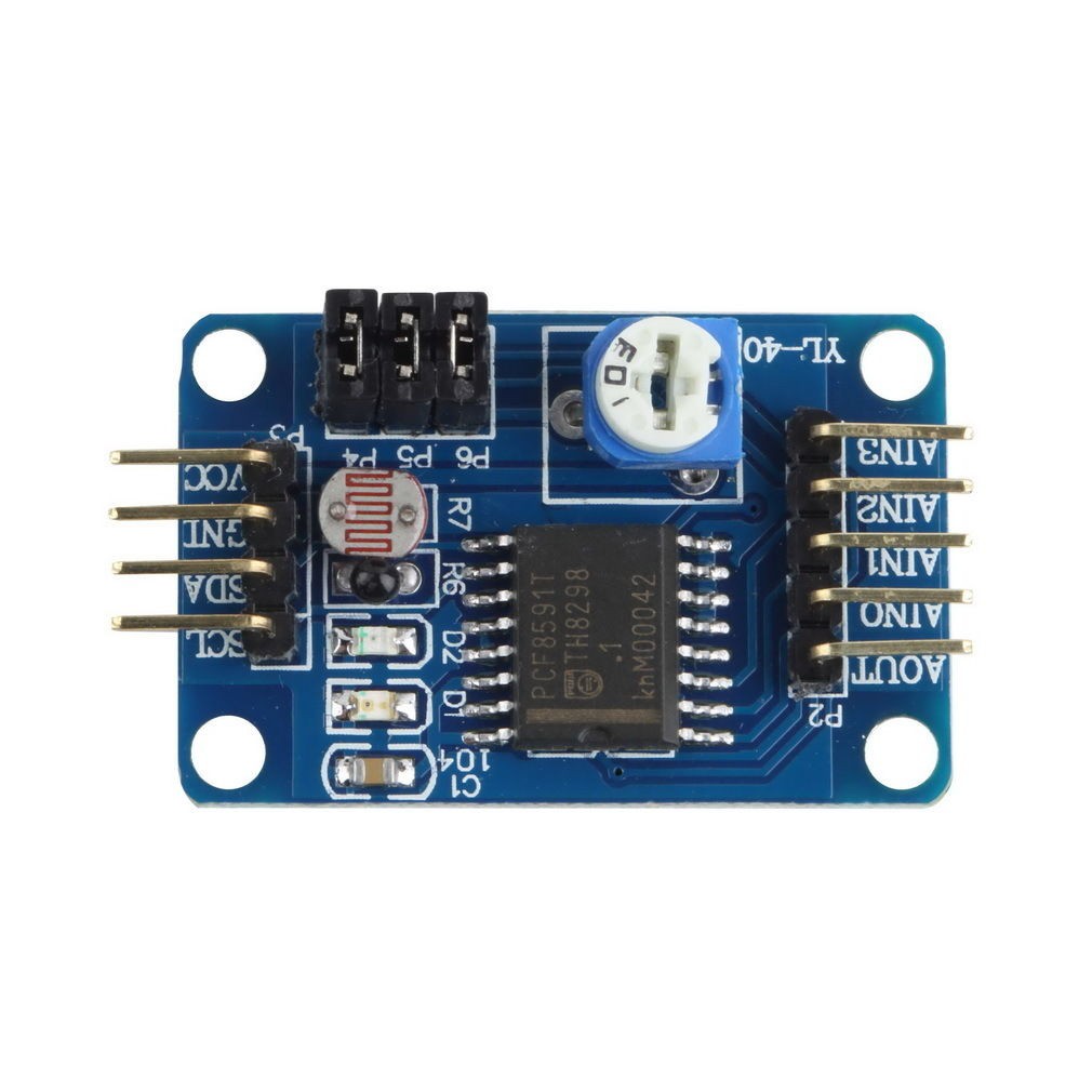 PCF8591 AD / DA Converter Module Temperature Illumination