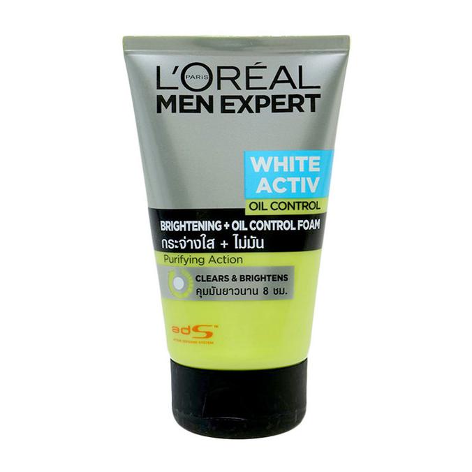 Terlaris Loreal Paris Men Expert White Active Bright + Oil Control White 100Ml Hot Sale