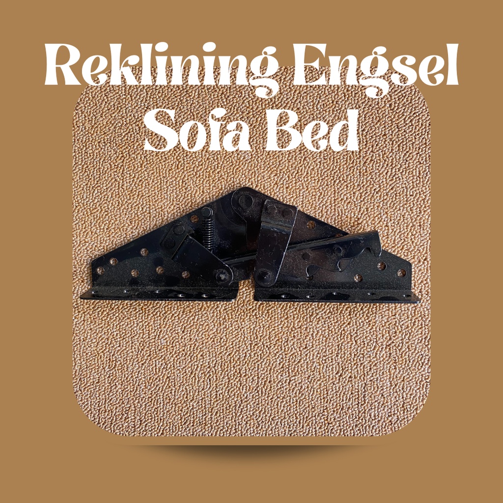 Reclining / Reklining Engsel Kecil Sofa Bed Lipat