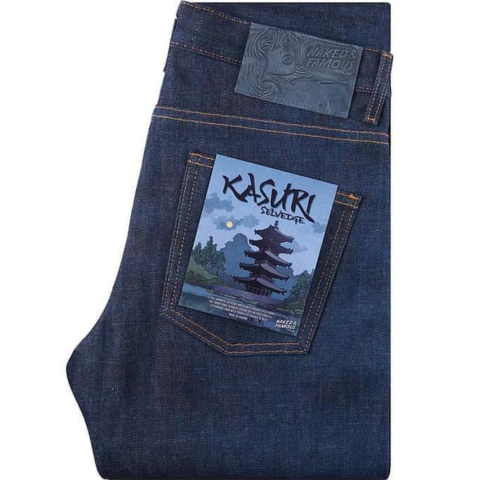 Naked & Famous Denim - Weird Guy Kasuri Selvedge Q3158