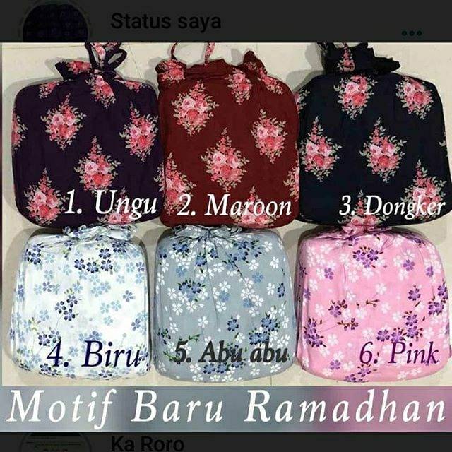 Mukena terusan Hadramaut