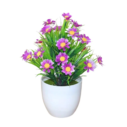 LDG Pot34 Tanaman Bunga Hias Bunga Plastik Dekorasi Rumah Bunga Import Murah-RIBENA
